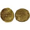 Image 1 : FATIMID: al-Mustansir, 1036-1094, AV 1/4 dinar (0.86g), Siqilliya, AH(4)33 (1041/42), VF