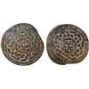 Image 1 : GREAT MONGOLS: Anonymous, AE broad dirham (6.00g), Bukhara, AH660, VF