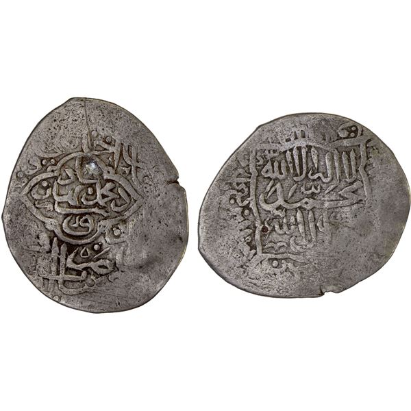 ARABSHAHI (ILBARSID): Dust Muhammad, 1546-1558, AR tanka (3.48g), Nisâ, ND, crude VF