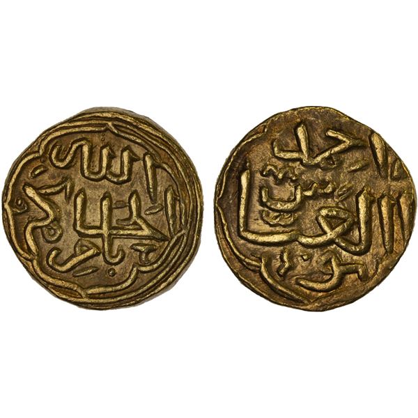 DELHI: temp. Muhammad III b. Tughlaq, 1325-1351, AV tanka, NM, ND, XF