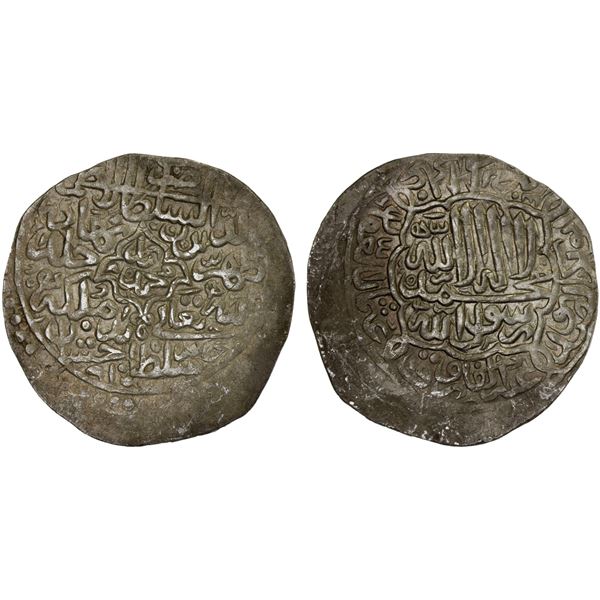 MUGHAL: Babur, 3rd reign, 1504-1530, AR shahrukhi (4.55g), Badakhshan, AH910, XF