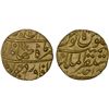 Image 1 : MUGHAL: Jahandar, 1712-1713, AV mohur (10.93g), Akbarabad, AH1124 year one (ahad), Choice AU