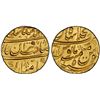 Image 1 : MUGHAL: Muhammad Shah, 1719-1748, AV mohur (10.89g), Shahjahanabad (Delhi), AH113x year 5, PCGS MS64