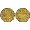 Image 1 : ASSAM: Gaurinatha Simha, 1780-1796, AV octagonal mohur (11.28g), SE1705 (1783), PCGS VF details