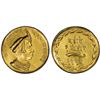Image 1 : BARODA: Pratap Singh, 1938-1951, AV mohur, VS1995 (1938), PCGS AU details
