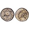 Image 1 : TRAVANCORE: Bala Rama Varma, 1798-1810, AR 1/2 chuckram (0.18g), ND (1809-10), PCGS AU53