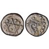 Image 1 : TRAVANCORE: Bala Rama Varma, 1798-1810, AR 1/2 chuckram (0.19g), ND (1809-10), PCGS AU50