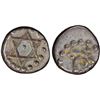 Image 1 : TRAVANCORE: Bala Rama Varma, 1798-1810, AR 1/2 chuckram (0.17g), ND (1809-10), PCGS AU50