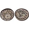 Image 1 : TRAVANCORE: Bala Rama Varma, 1798-1810, AR 1/2 chuckram (0.16g), ND (1809-10), PCGS AU50