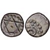Image 1 : TRAVANCORE: Bala Rama Varma, 1798-1810, AR 1/2 chuckram (0.17g), ND (1809-10), PCGS AU50