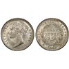 Image 1 : BRITISH INDIA: Victoria, Queen, 1837-1876, AR 1/2 rupee, 1840(b), PCGS MS64