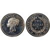 Image 1 : BRITISH INDIA: Victoria, Queen, 1837-1876, AR 2 annas, 1841(b), PCGS Proof 63