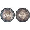 Image 1 : BRITISH INDIA: Victoria, Empress, 1876-1901, AR 1/2 rupee, 1883-C, PCGS XF details