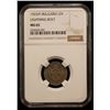 Image 2 : BULGARIA: Boris III, 1918-1943, 1 lev, Poissy, 1925(p), NGC MS65