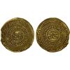 Image 1 : CRUSADER KINGDOMS: Kingdom of Jerusalem: Anonymous, ca. 1180-1220, AV bezant (3.75g), ND, Choice XF