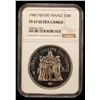 Image 2 : FRANCE: Republic, AR 50 francs, 1980, NGC Proof 67 Ultra Cameo