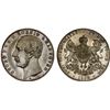 Image 1 : HANOVER: Georg V, 1851-1866, AR 2 thaler (3½ gulden), 1866-B, Choice XF