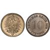 Image 1 : GERMANY: Kaiserreich, pattern 10 pfennig, 1873-C, PCGS Specimen 65