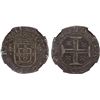 Image 1 : PORTUGAL: Filipe II, 1598-1621, AR tostão (100 reais) (7.67g), ND-L, NGC AU50