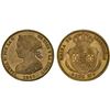 Image 1 : SPAIN: Isabel II, 1833-1868, AV 100 reales, 1860, XF-AU