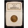 Image 2 : SWEDEN: Oscar II, 1872-1907, AV 20 kronor, 1881, NGC MS64