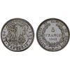 Image 1 : SWITZERLAND: GENEVA: Canton, AR 5 francs, 1848, Choice AU
