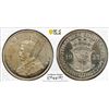 Image 11 : SOUTH AFRICA: George V, 1910-1936, 10-coin proof set, 1923