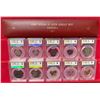 Image 2 : SOUTH AFRICA: George V, 1910-1936, 10-coin proof set, 1923