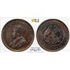Image 3 : SOUTH AFRICA: George V, 1910-1936, 10-coin proof set, 1923