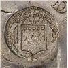 Image 3 : COSTA RICA: Republic, AR 50 centavos, ND (1889), PCGS VF35 countermark AU details