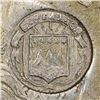 Image 3 : COSTA RICA: Republic, AR 50 centavos, ND (1889), PCGS XF45 countermark AU details