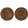 Image 1 : HONDURAS: Republic, AE centavo, 1902, PCGS MS63 BN