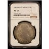 Image 2 : MEXICO: Carlos IV, 1788-1808, AR 8 reales, 1803-Mo, NGC MS62