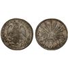 Image 1 : MEXICO: Republic, AR 8 reales (26.73g), San Luis Potosi, 1834-Pi, XF