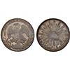 Image 1 : MEXICO: Republic, AR 8 reales (27g), 1855-Do, XF-AU