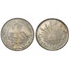 Image 1 : MEXICO: Republic, AR 8 reales, 1857-Zs, PCGS UNC details