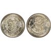 Image 1 : MEXICO: Estados Unidos, AR peso, 1957-Mo, PCGS MS67