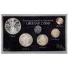 Image 1 : MEXICO: Estados Unidos, 5-piece AR mint set, 1991-Mo