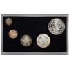 Image 2 : MEXICO: Estados Unidos, 5-piece AR mint set, 1991-Mo