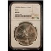 Image 2 : MEXICO: Estados Unidos, AR onza, 1999-Mo, NGC MS69