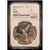 Image 2 : MEXICO: Estados Unidos, AR onza, 2002-Mo, NGC MS69