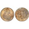 Image 1 : PERU: Carlos IV, 1788-1808, AR 8 reales, 1793, PCGS AU58