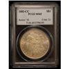 Image 2 : UNITED STATES: AR dollar, 1883-CC, PCGS MS65