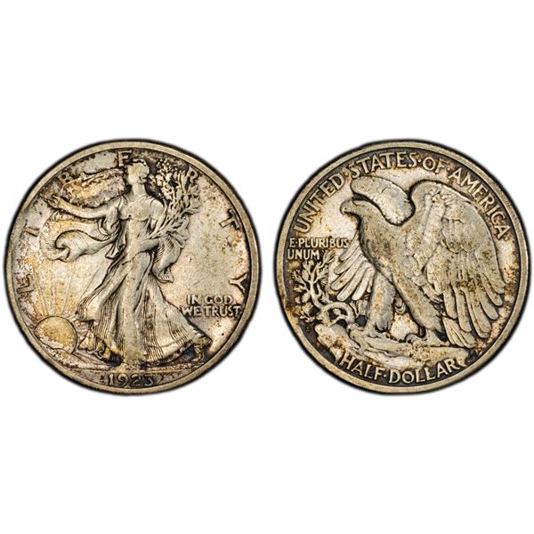 UNITED STATES: AR 50 cents, 1923-S, PCGS VF30