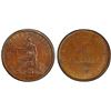 Image 1 : AUSTRALIA: AE penny token, 1860, PCGS MS62 BN