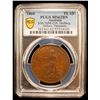 Image 2 : AUSTRALIA: AE penny token, 1860, PCGS MS62 BN