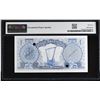 Image 2 : IRAQ: Republic, 1 dinar banknote, ND (1959), PMG AU55 EPQ