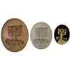 Image 2 : ISRAEL: Republic, 3-piece medal set, ND (1993-96), Unc
