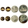 Image 1 : ISRAEL: Republic, 4-piece proof set, 1993/JE5754, Choice Proof