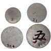 Image 2 : MALAYSIA: PENANG: SET of 4 tokens, ca. mid-20th century